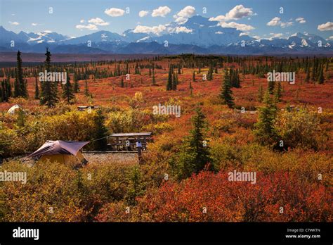 Tents wonder lake campground denali hi-res stock photography and images ...