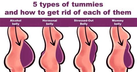 5 Types Of Belly Fat And How To Get Rid of Them?