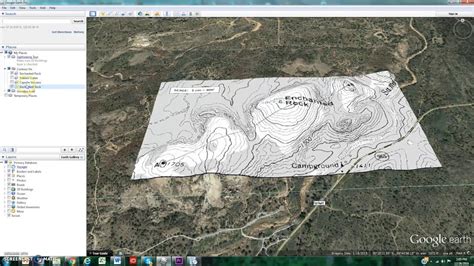 Visualizing Contour (Topographic) Maps In Google Earth | Google earth, Topographic map, Earth