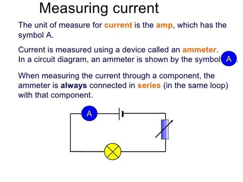 Y8 Electricity 03 measuring current