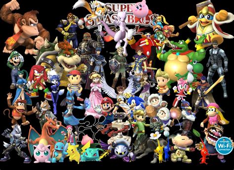 Super Smash Bros 4 Characters - Super Smash Bros