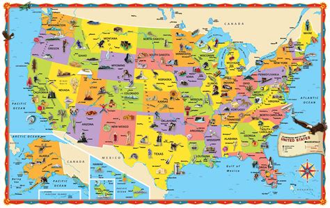 United States Map Landmarks