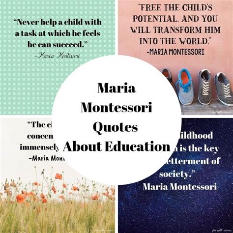 Beloved Maria Montessori Quotes - Fun with Mama