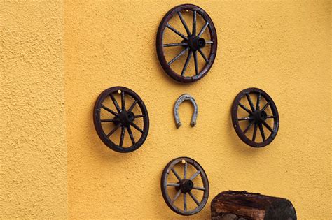 Wooden Cart Wheels Free Stock Photo - Public Domain Pictures