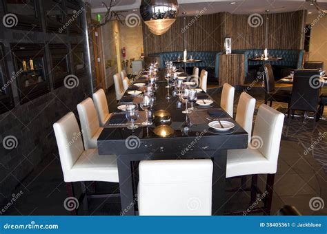 Elegant bar restaurant stock image. Image of interior - 38405361