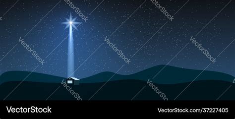 Birth jesus christ star indicates Royalty Free Vector Image