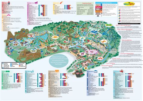 Hershey Park Official Map - 100 W Hersheypark Drive Hershey PA 17033 ...