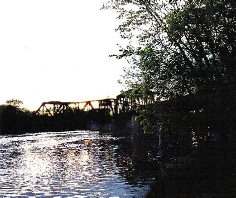 The Red River Bridge - Abandoned Rails