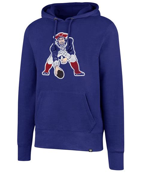 '47 Brand Men's New England Patriots Retro Knockaround Hoodie - RoyalBlue | New england patriots ...