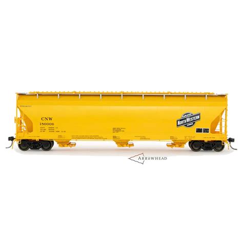 Arrowhead Models HO ACF 4600 Covered Hopper Chicago & Northwestern "9 ...