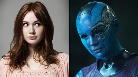Gillan's villain: Scots actress as Guardians' Nebula - BBC News