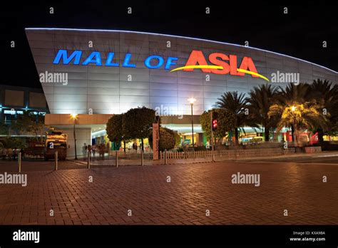 MANILA, PHILIPPINES - FEBRUARY 23: SM Mall of Asia (MOA) is a 2nd Stock ...