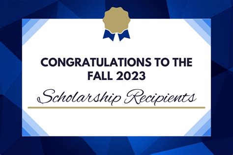 SLCC Awards Fall 2023 Scholarship Winners | About Us