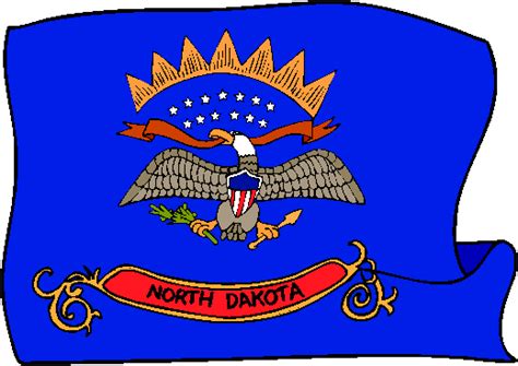 North Dakota Flag - pictures and information about the flag of North Dakota