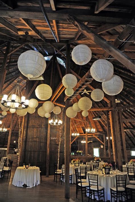 Vermont Barn Wedding At Round Barn Farm - Rustic Wedding Chic | Barn wedding lighting, Rustic ...