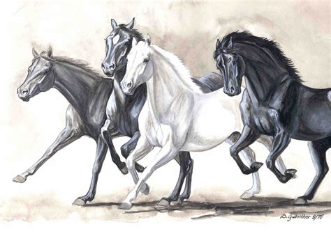 Running Horse Drawing at GetDrawings | Free download