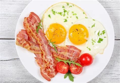 Classic Bacon and Eggs - Low Carb Inspirations