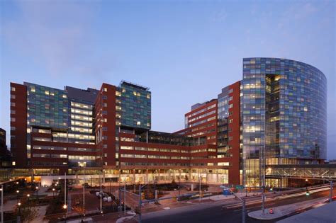 The new facility designed by Perkins+Will for the John Hopkins Hospital in Baltimore, Maryland ...