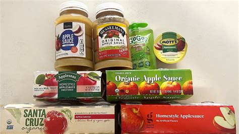 10 Store-Bought Applesauce Brands Ranked