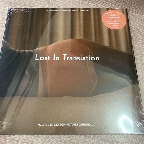 【未使用】Lost In Translation (Music From The Motion Picture Soundtrack) ＜限定 ...