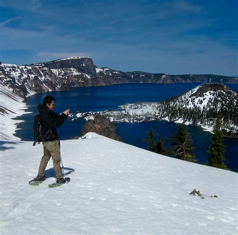 Snowshoeing With Libo | Crater Lake National Park, Oregon Li… | Flickr