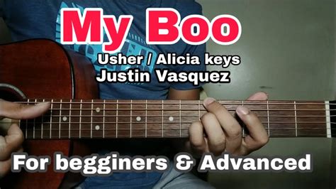 My Boo - Guitar chords tutorial step / For Begginers & Advanced Usher ...