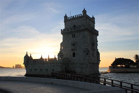 World Heritage site by UNESCO, the Belem Tower/ Torre de Belém is a landmark of the Age of ...