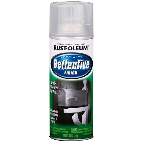 Rust-Oleum Specialty 12 oz. Clear Reflective Finish Spray Paint (6-Pack ...