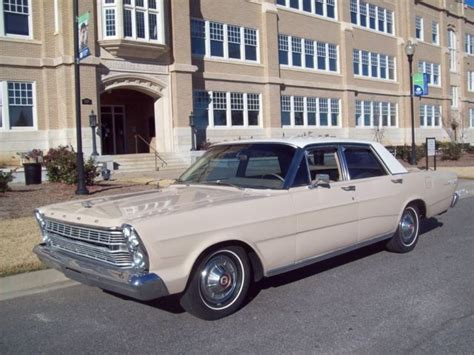 1966 Ford Galaxie 500 Sedan 4-Door 58,153 Miles Tan Sedan Auto for sale - Ford Other Pickups 4 ...