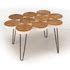 Table basse rondelles en teck recyclé 80 cm | Tables basses | Pier Import