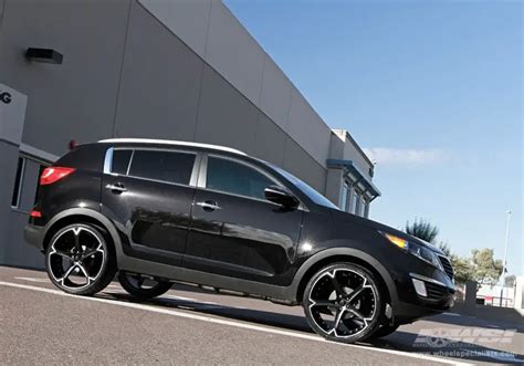 Kia Sportage custom wheels Giovanna Dalar-5V 22x, ET , tire size X R22. x ET