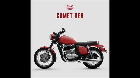 2018-2019 New JAWA 42 Motorcycle "COMET RED" Walkaround - YouTube