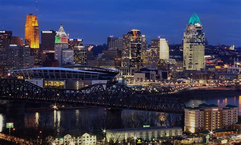 Cincinnati Skyline Wallpapers - Top Free Cincinnati Skyline Backgrounds ...