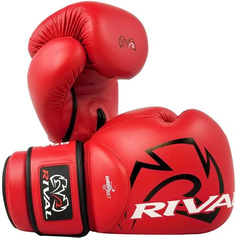 Rival Boxing RS4 2.0 Aero Hook and Loop Sparring Gloves - 16 oz. - Red ...