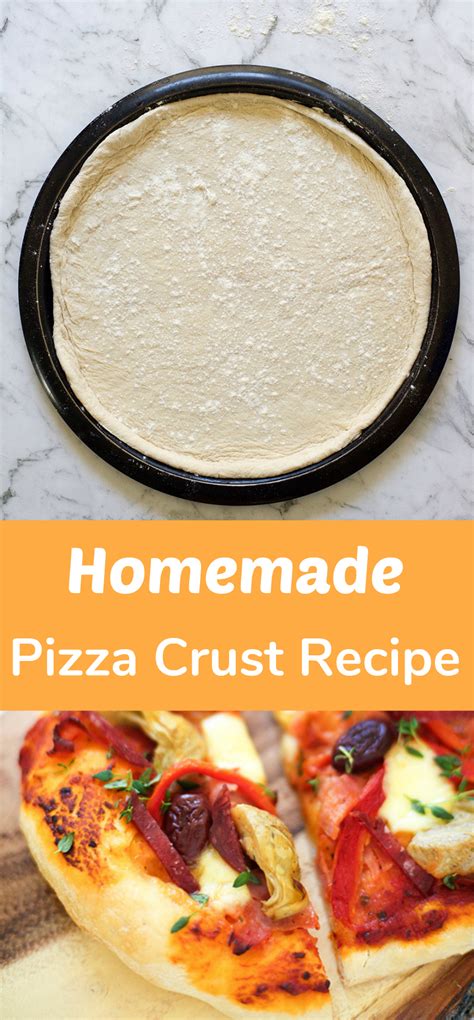 Homemade Pizza Crust Recipe - Make and Takes