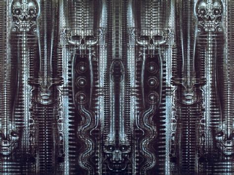 H.R. Giger Wallpapers | Biomechanik, Biomechanic tattoo, Erforschen