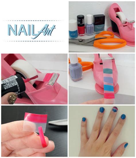 How to DIY Nail Stickers