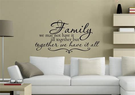 Family Wall Decal Family Quote Wall Decal Bible Verse Decal | Etsy