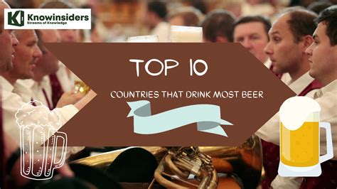 Top 10 Countries Drink the Most Beer | KnowInsiders