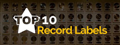 Top 10 major Record Labels. A record label is a brand in the music… | by GiGlue | GiGlue | Medium