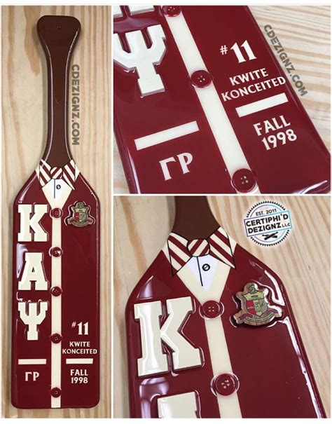 http://www.cdezignz.com/ I absolutely love this!!! Will be ordering my own! Fraternity Paddles ...