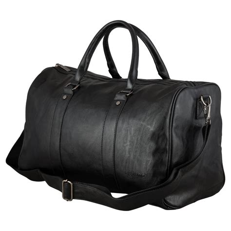 Duffle Bag (BK)-Black - LIFESTYLE INTERNATIONAL