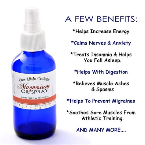 Magnesium Oil Spray Magnesium Oil Magnesium Spray