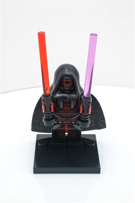 Handmade Custom Darth Revan Minifigure Sith Character | Star Wars