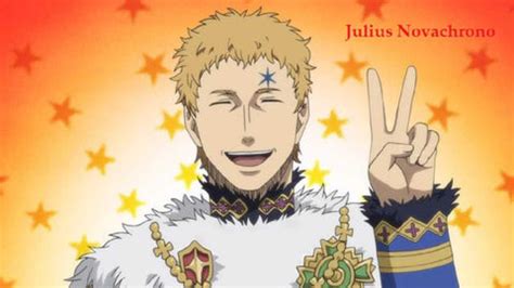 The Power of Julius Novachrono "Black Clover", Can Rise From Death ...