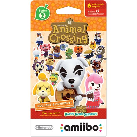 Nintendo Animal Crossing amiibo Cards Series 2 (6-Pack) NVLEMA6B