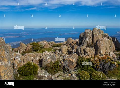 Mount Wellington, Hobart, Australia - 7 January 2017: the stunning ...