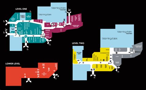 Mall Map of The Shops at Riverside®, a Simon Mall - Hackensack, NJ