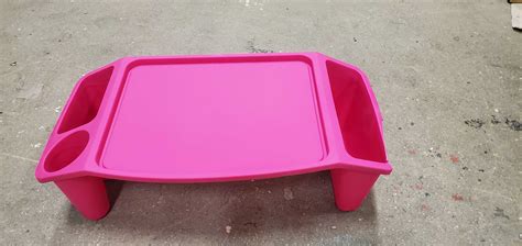 New Basicwise Kids Lap Desk Tray, Portable Activity Table, Pink ...