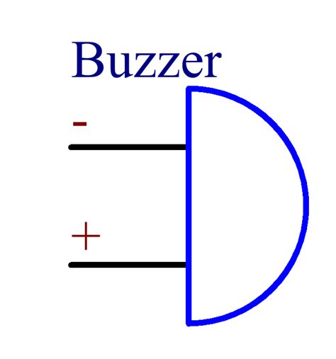 Electrical Circuit Symbols Buzzer